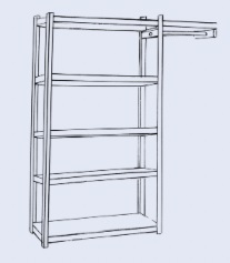 visuel Stand ETAGERES + DRESSING